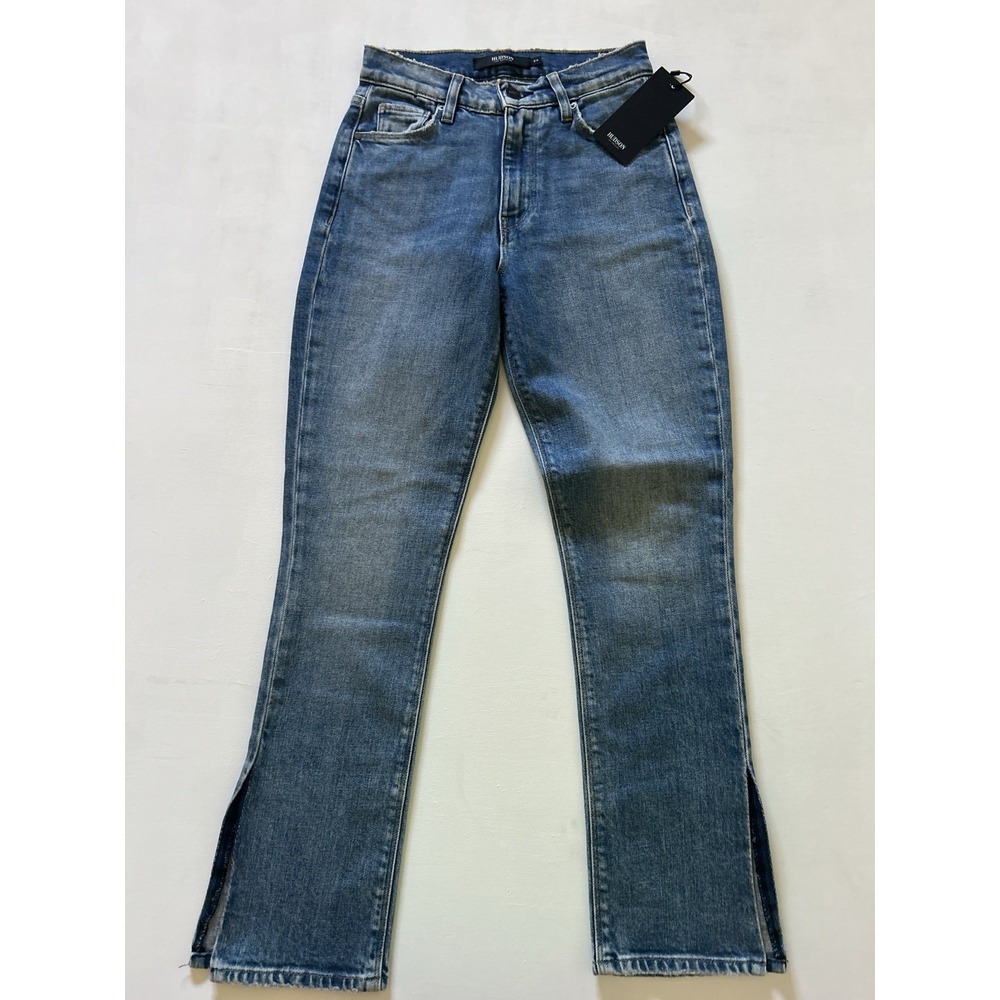 Hudson‎ Denim High Rise Straight Crop Woman's  Jeans Size 24 NWT $225